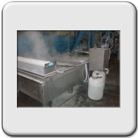 Hot water PET recycling